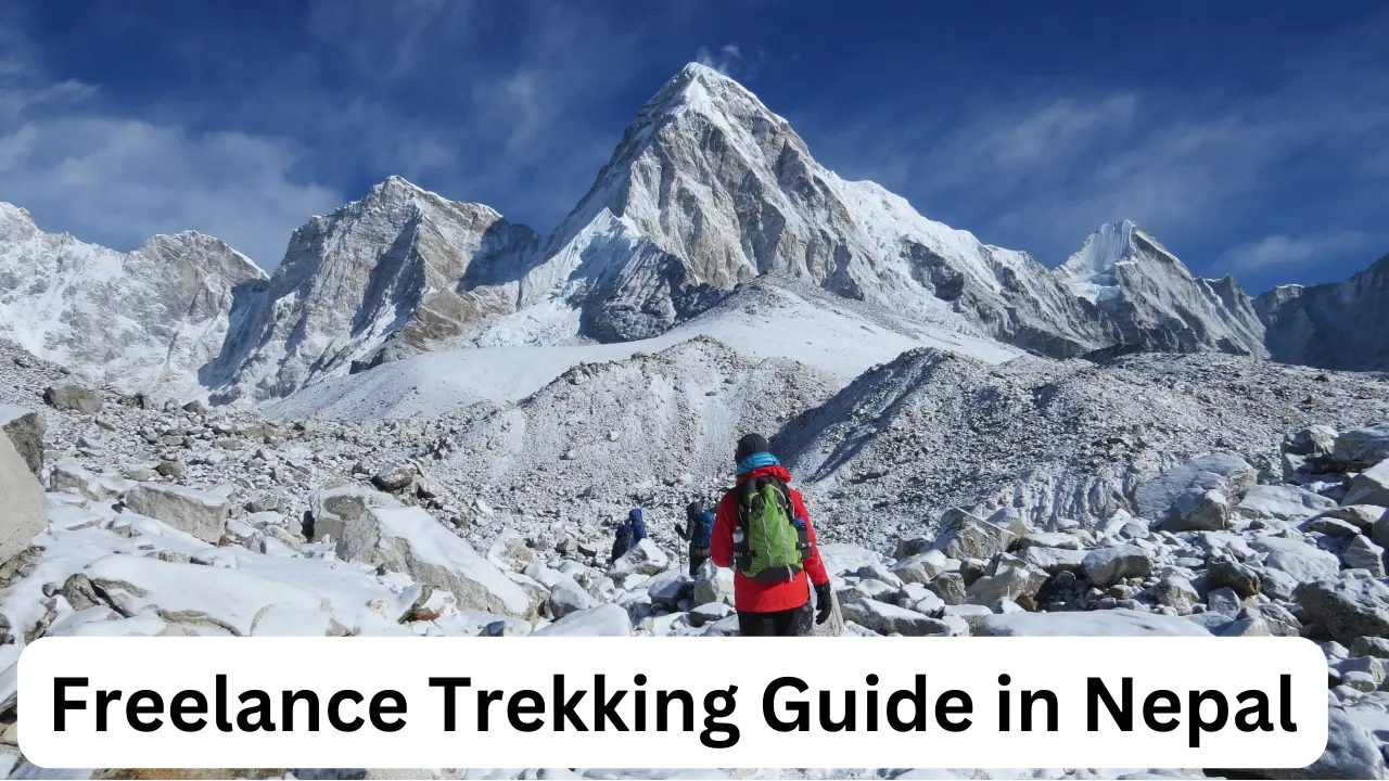 freelance trekking guide in nepal