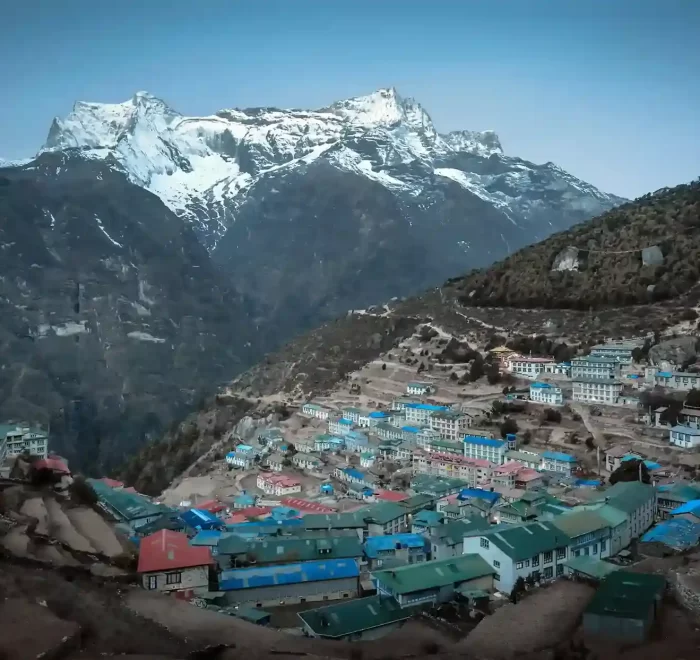 namche bazaar gateway to everest region