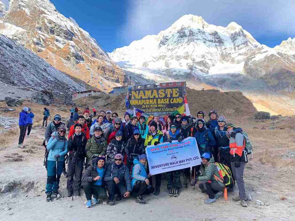 trek annapurna base camp nepal