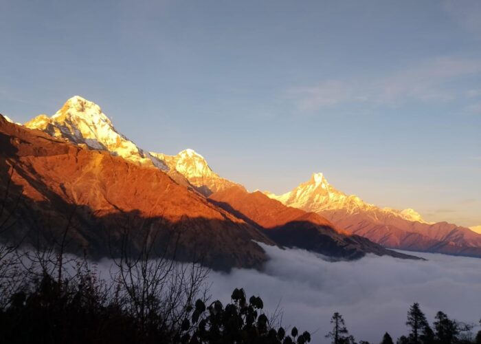 view khopra danda trek